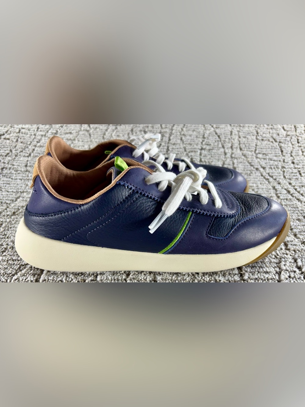 NEW OluKai‎ Women’s Size 8 Trench Blue Dede Kaulele Sneakers